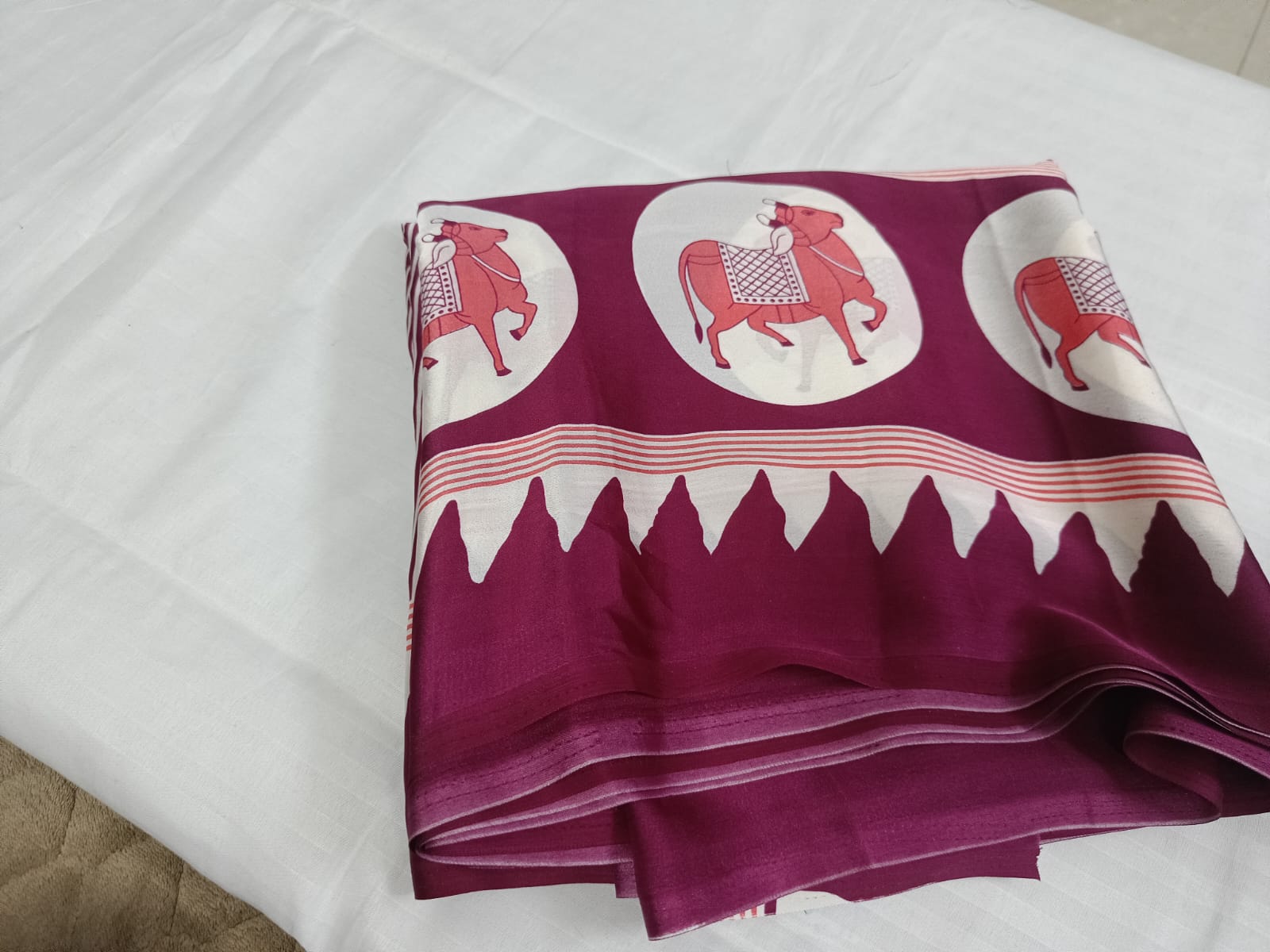 Pich Wia Horzontal Ajrak Semi Modal Silk - Image 6