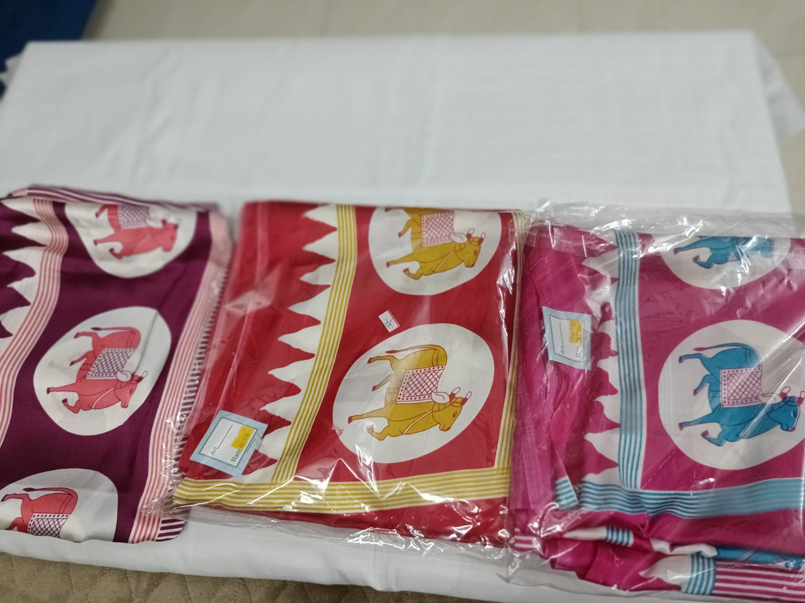 Pich Wia Horzontal Ajrak Semi Modal Silk - Image 5