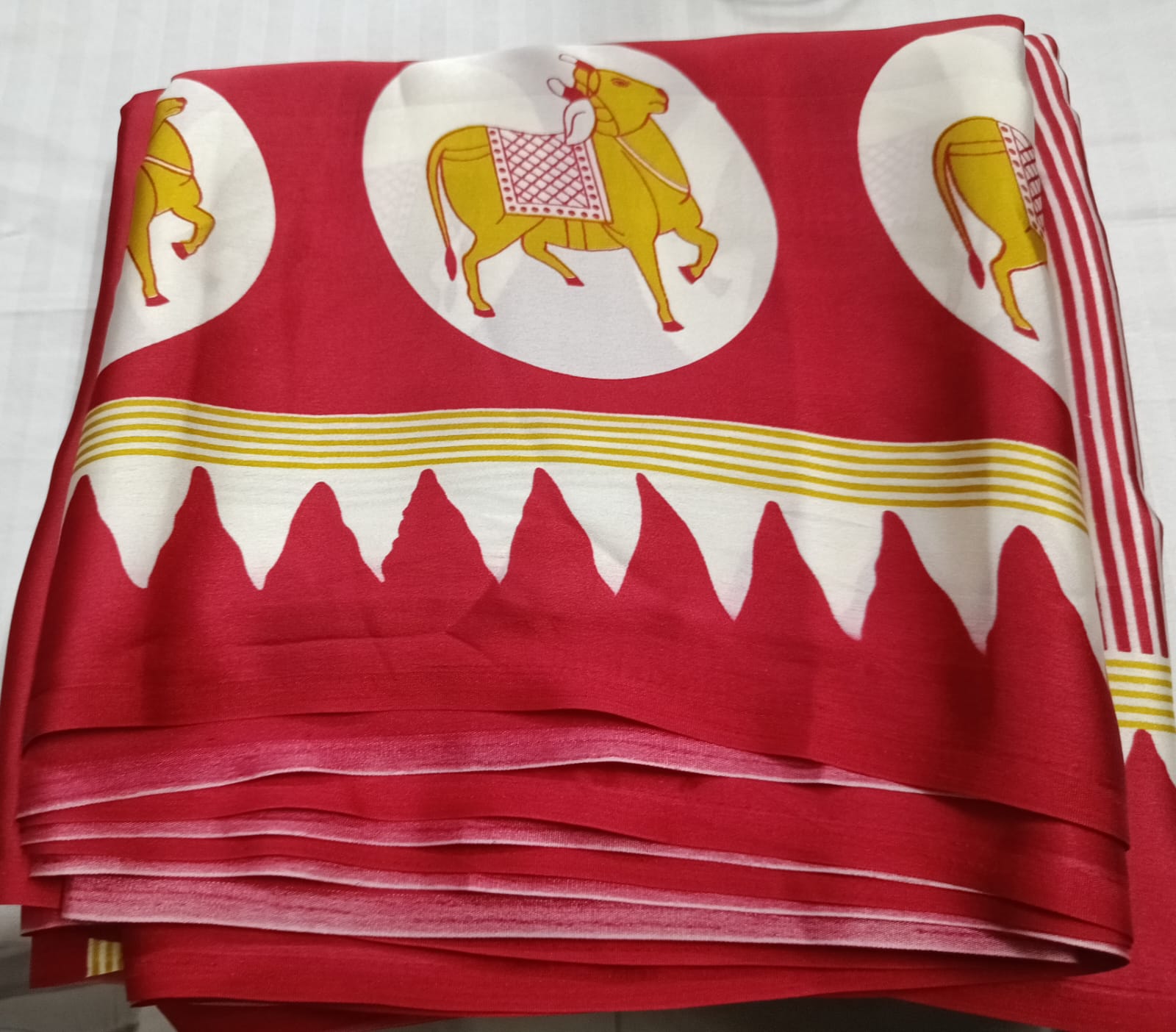 Pich Wia Horzontal Ajrak Semi Modal Silk - Image 4